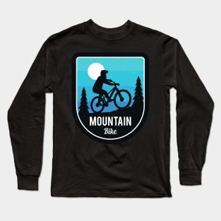 Mountain Bike Cyclist Bike Biker Long Sleeve T-Shirt